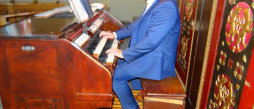 Koncert zagrany z pasją. Przy organach Marcel Rode