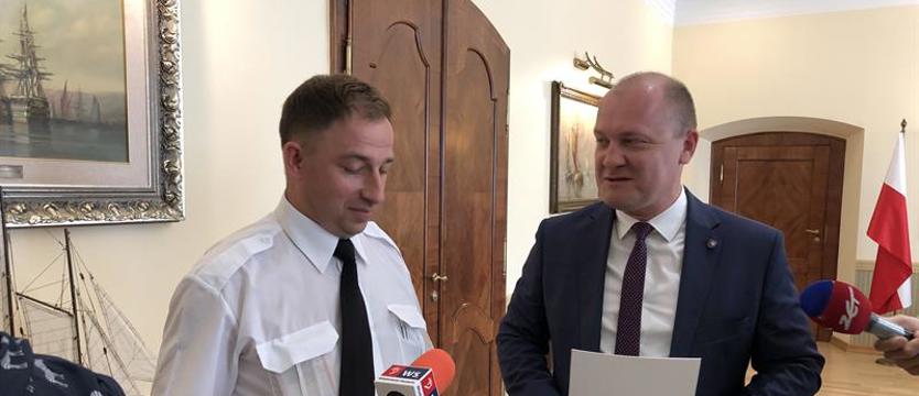 Bez wahania ruszył na pomoc
