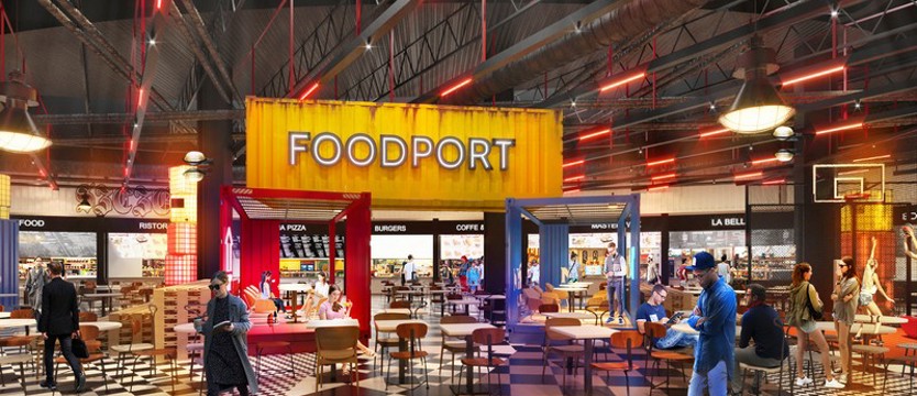 Remont gastronomicznej strefy Galaxy. Ma być portowo i po szczecińsku