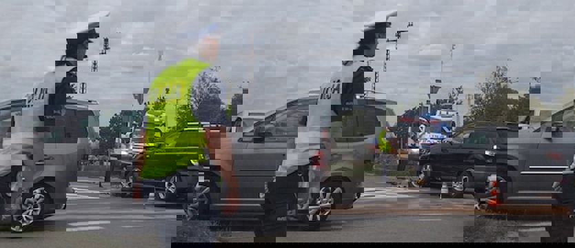 Wypadek na skrzyżowaniu ul. Krygiera i Cukrowej. Są utrudnienia