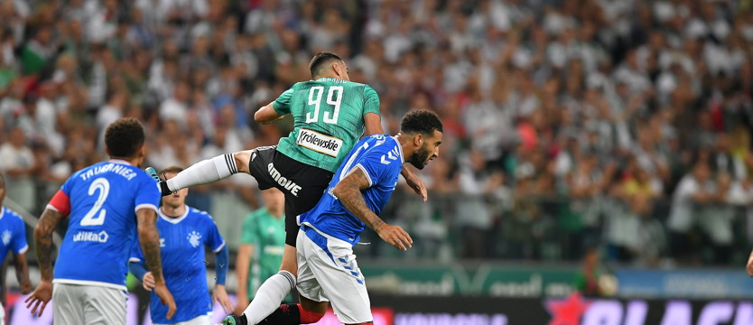 Piłka nożna. Legia bez bramek z Rangers