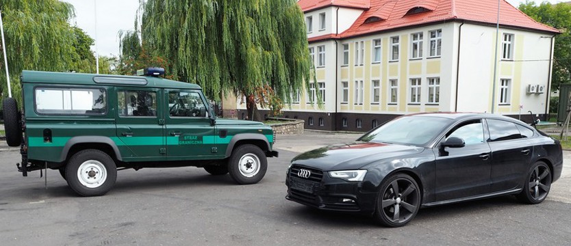 Pogranicznicy odzyskali skradzione w Szwecji audi