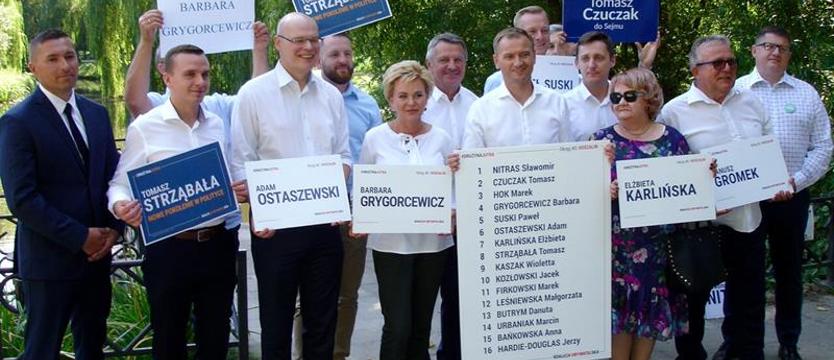 Liczą na pięć mandatów poselskich