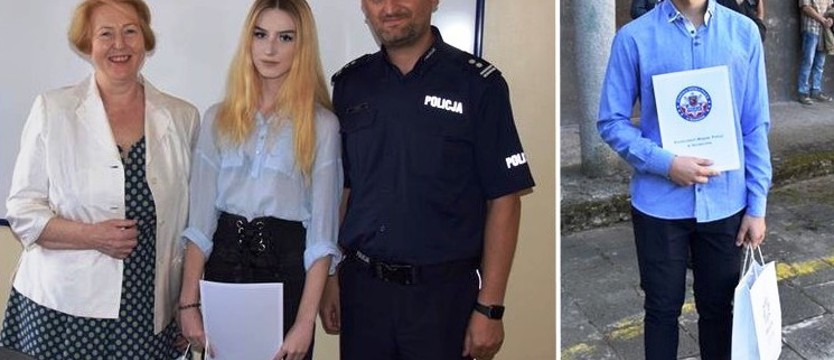 Nastolatkowie docenieni za wzorową postawę