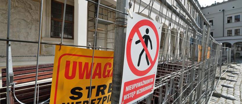 Po katastrofie budowlanej w zamku. Ekspertyza się pisze