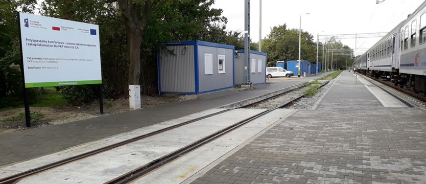 Intercity przebudowało stację postojową w Kołobrzegu