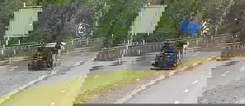 Dachowanie na Gdańskiej. Na strachu się skończyło