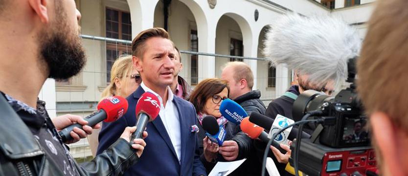 Marszałek o katastrofie budowlanej na zamku. Zapadlisko powstawało lata