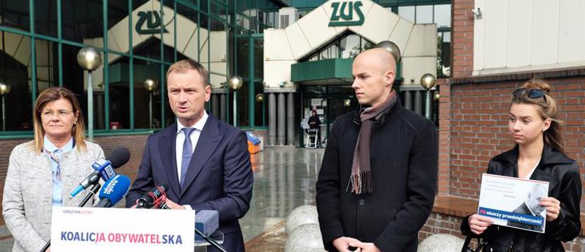 PO: „Rząd chce zdławić przedsiębiorczość”