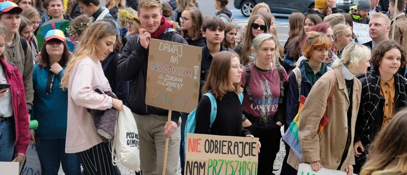 „Spłoniemy w imię zysku” – Młodzieżowy Strajk Klimatyczny