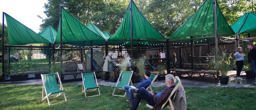 Przestrzeń dla wszystkich - instalacja przy INKU