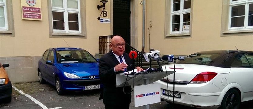 Kandydat KO oskarża rządzących: Deforma wymiaru sprawiedliwości