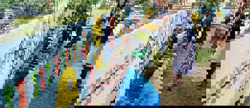 Ogród sensoryczny powstał przy polickiej poradni
