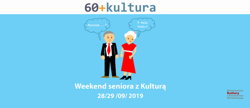60+ Kultura. Specjalna oferta dla seniorów