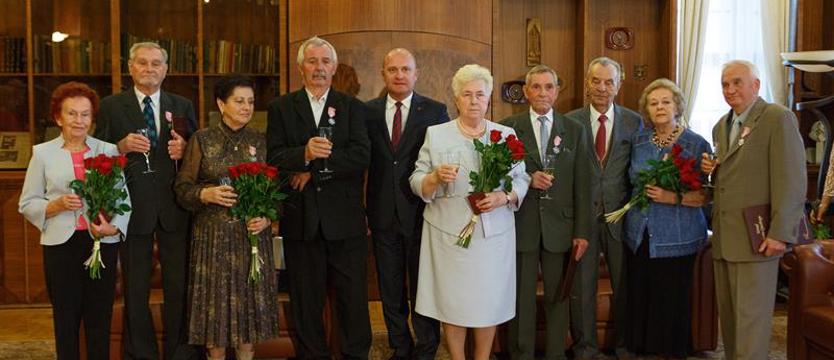 Medal dla par, które są razem od 50 lat