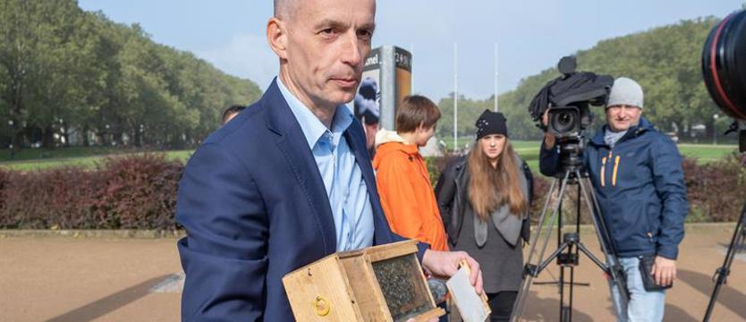 Mucha chroni owady. Konferencja kandydata PiS