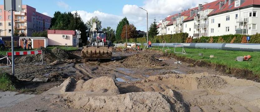 Ulica Stefana Grota-Roweckiego w przebudowie