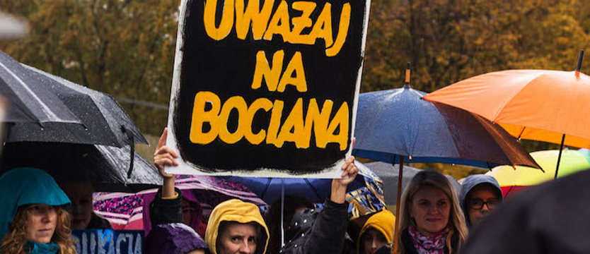 Kolejny czarny protest