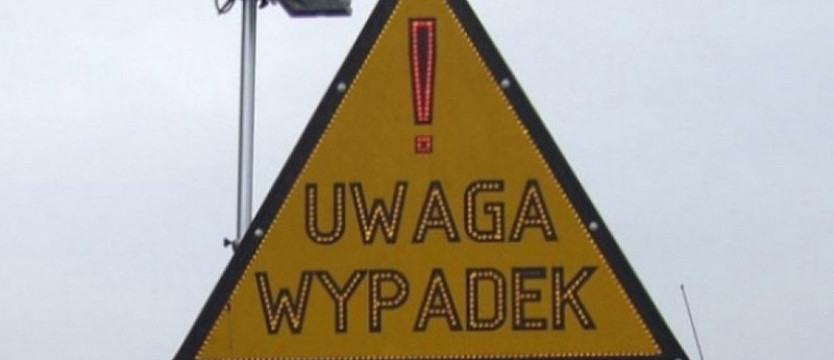 Po wypadku zablokowana S3 koło Kunowa