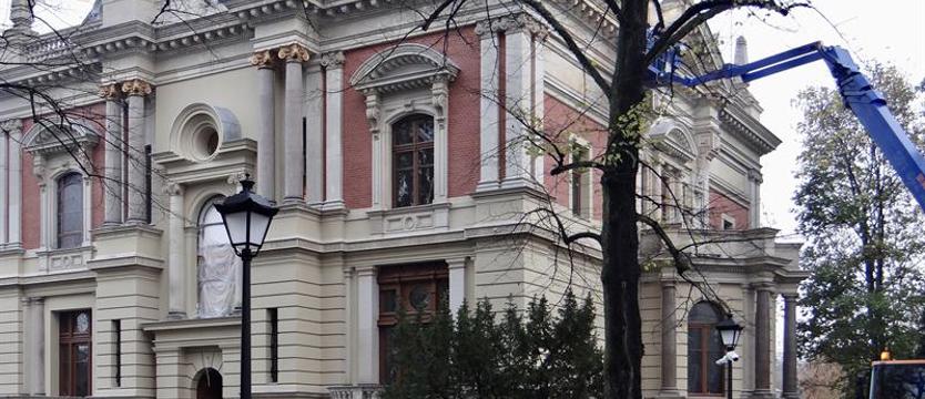 Remont na finiszu, pomysł na willę Lentza w powijakach