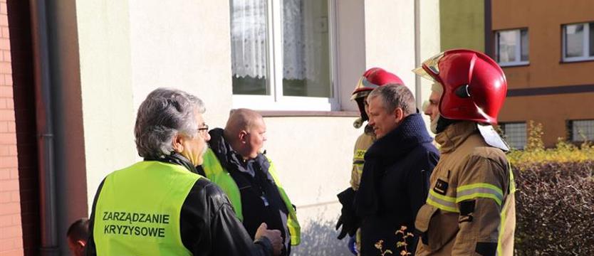 Przeżyli chwile grozy. Pociski w bloku
