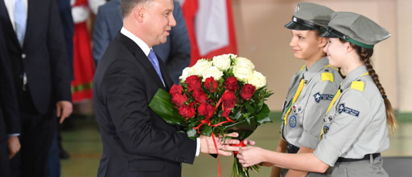 Prezydent Duda w Brojcach: „Ten powiat zamyka tę wielką podróż”