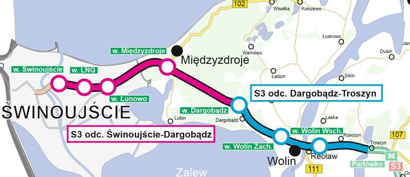 Ogłaszają przetargi na budowę S3 od Świnoujścia do Troszyna