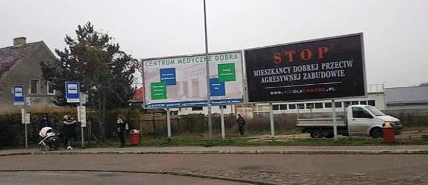 Część mieszkańców Dobrej przeciw agresywnej zabudowie