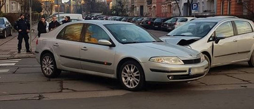 Zderzenie na skrzyżowaniu Jagiellońskiej i Bolesława Śmiałego