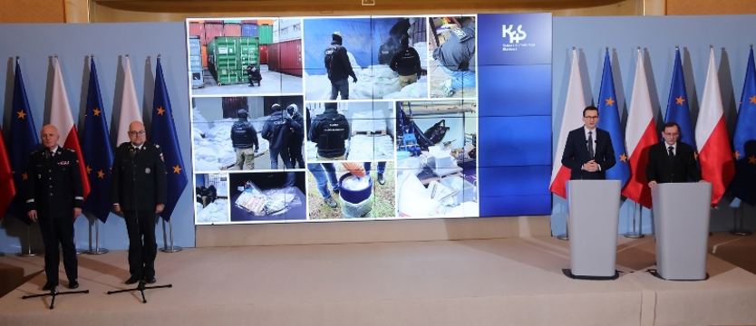 Udaremniono największy od lat przemyt kokainy