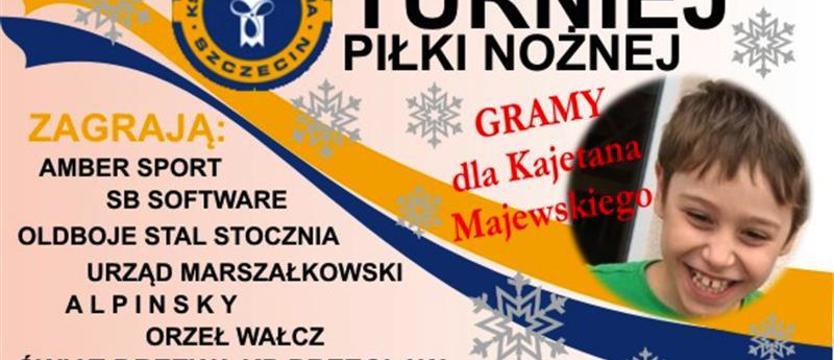 Piłka nożna. Święty Mikołaj pomoże Kajetanowi