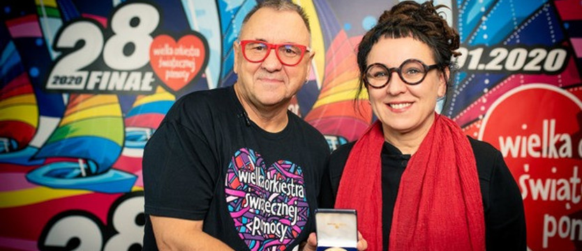 Noblowski Medal Tokarczuk dla WOŚP. Można go wylicytować!