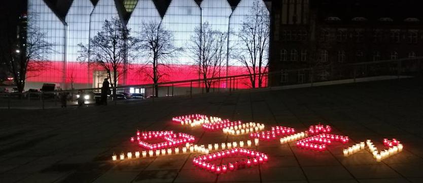 Zaduma na placu Solidarności