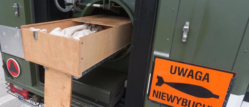 Saperzy wywieźli bombę z terenu Zakładów Chemicznych