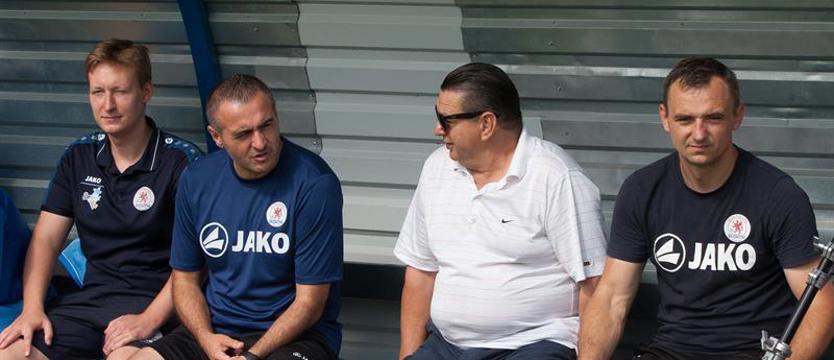 Piłka nożna. Inauguracyjny trening Błękitnych