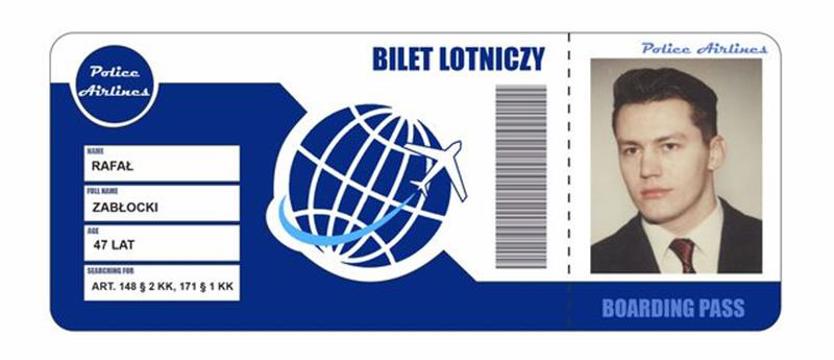 Bilet od policji dla Rafała Zabłockiego