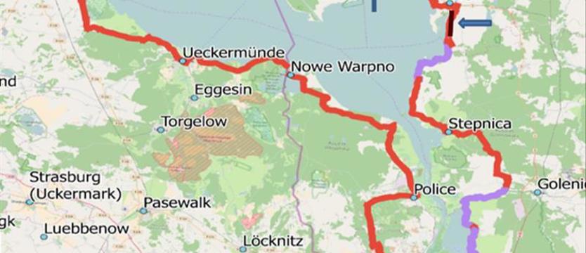 Rowerowa pętla wokół Zalewu Szczecińskiego