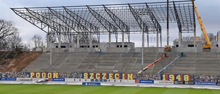 Stadion rośnie w oczach