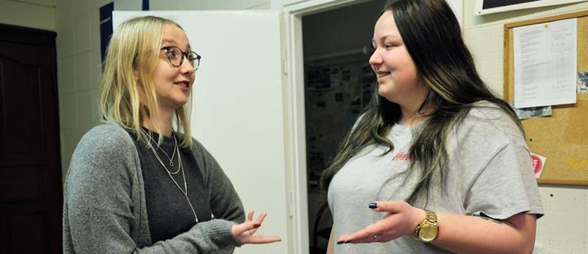 Dziewczyny z Koła Naukowego „Empowerment”. Studentki o dobrych sercach