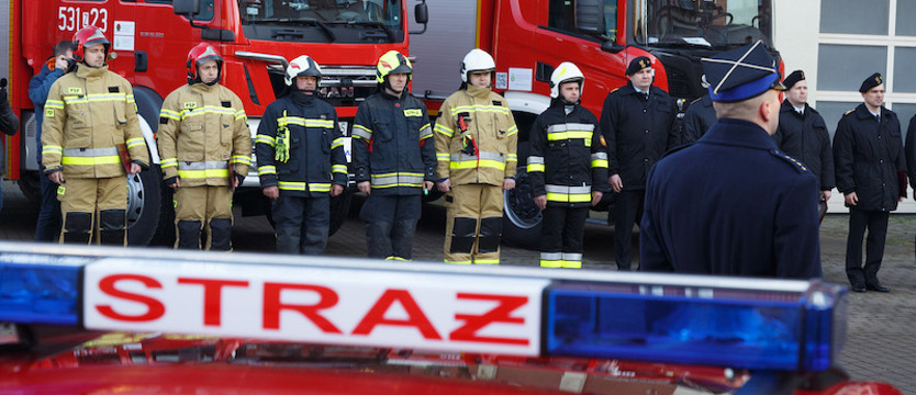 Dziewięć nowych wozów strażackich dla Pomorza Zachodniego