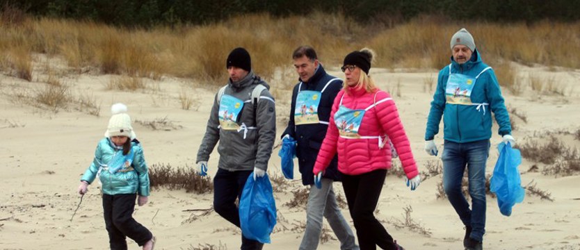 Sprzątali plażę. Ruszyła „Bałtycka Odyseja”