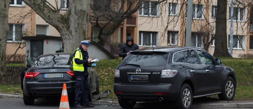 Kolizja na ul. Małopolskiej