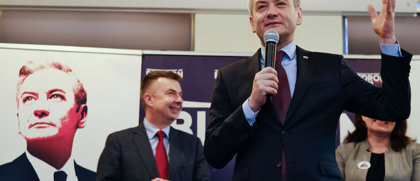 Robert Biedroń w Szczecinie. Mówił o ojcu Rydzyku i zamykaniu kopalń