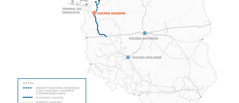Rozbudowa tłoczni gazu Goleniów wspomoże Baltic Pipe