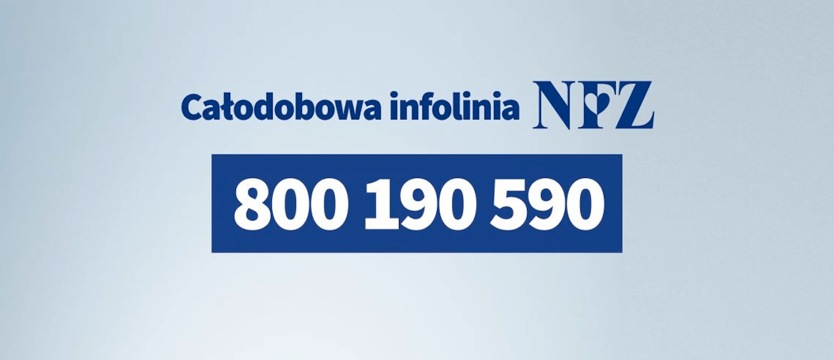O koronawirusie na infolinii NFZ. Tam możesz zapytać