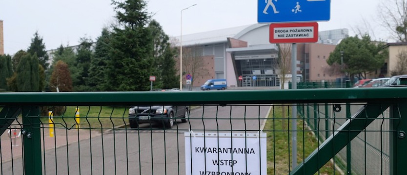Kwarantanna w internacie w Policach. Podejrzewają koronawirusa