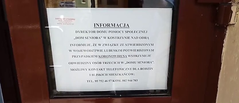 NAPISZ DO NAS. Dom seniora zamknięty przez koronawirusa