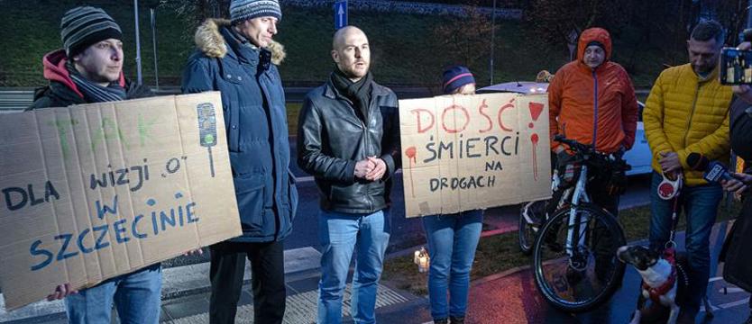 Protest na Bukowym. Dość śmierci na drogach