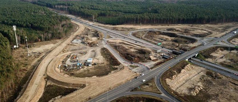 Strabag chce dokończyć północną jezdnię na węźle Szczecin-Kijewo