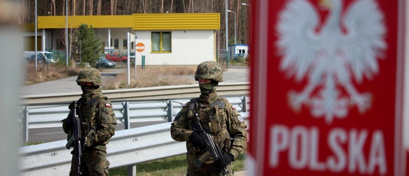 „Błękitna Brygada” strzeże granicy przed koronawirusem